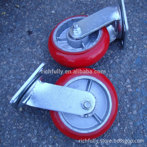 Heavy duty 5~6" castor wheel price for stacking rack